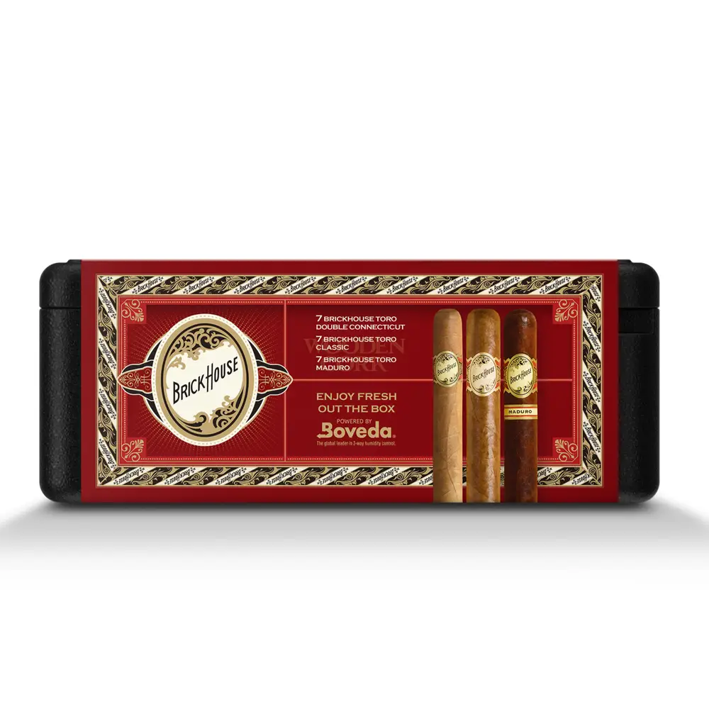 Brick House Premium Cigars Set + Personal Humidor by CigarBros - Image 4