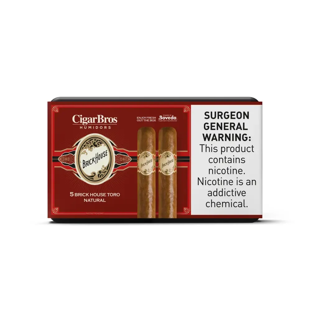 Brick House Premium Cigars Set + Personal Humidor by CigarBros - Image 8