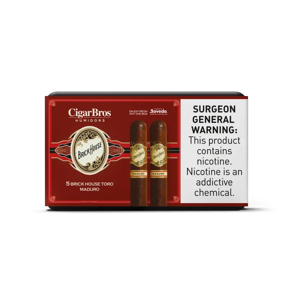 Brick House Premium Cigars Set + Personal Humidor by CigarBros - Image 9