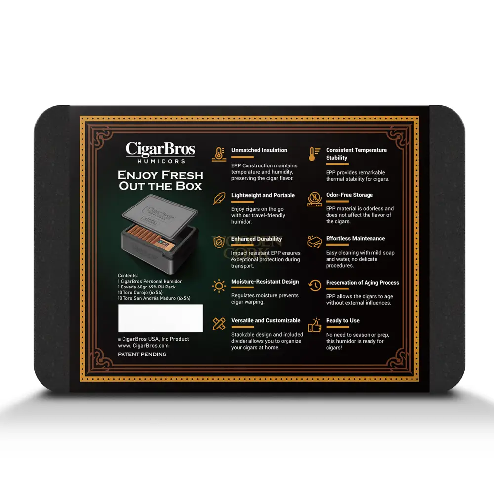 Gurkha Premium Cigars Set + Personal Humidor by CigarBros - Image 3