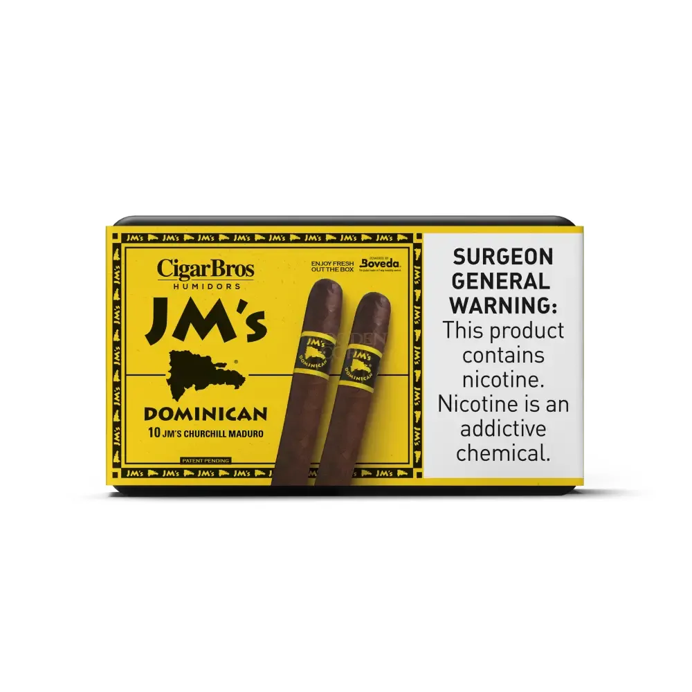 JM's Premium Cigars Set + Personal Humidor by CigarBros - Image 7