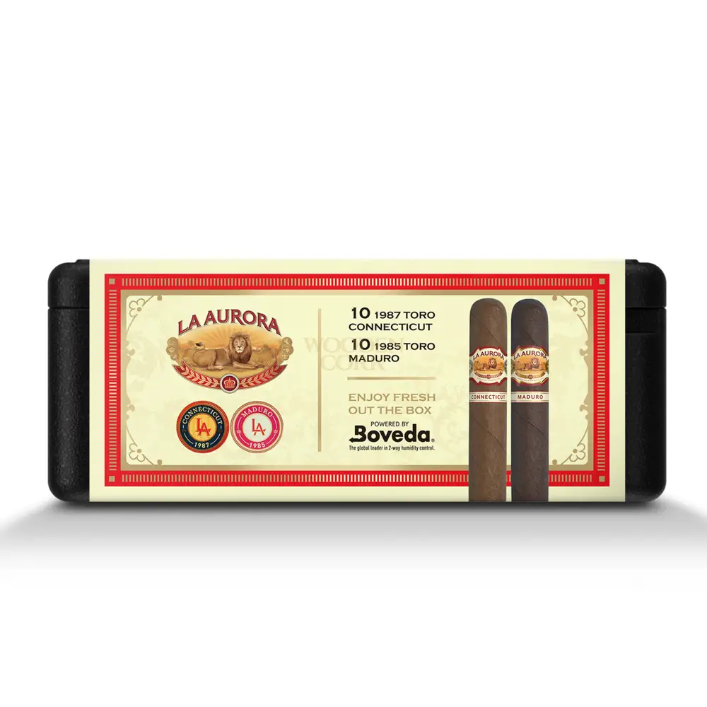 La Aurora Premium Cigars Set + Personal Humidor by CigarBros - Image 4