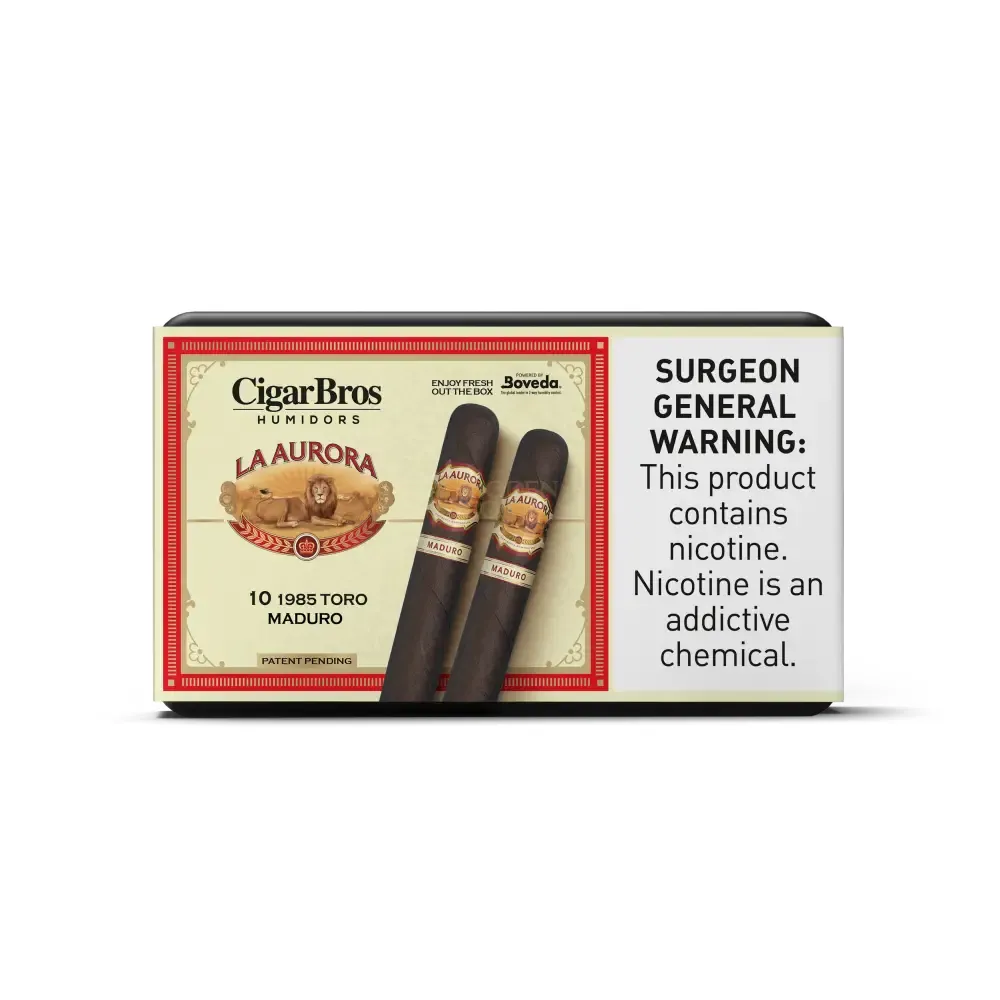 La Aurora Premium Cigars Set + Personal Humidor by CigarBros - Image 7