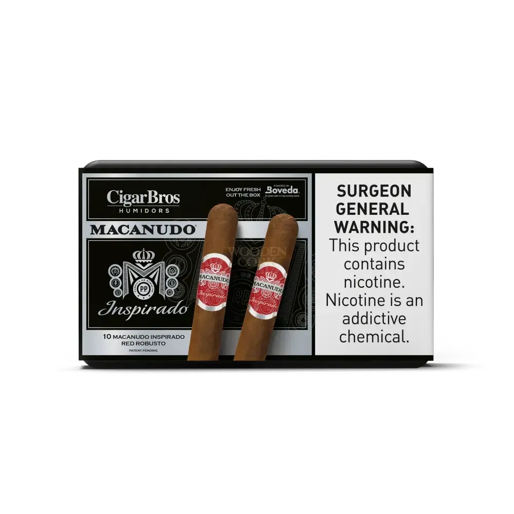 Macanudo Premium Cigars Set + Personal Humidor by CigarBros - Image 13