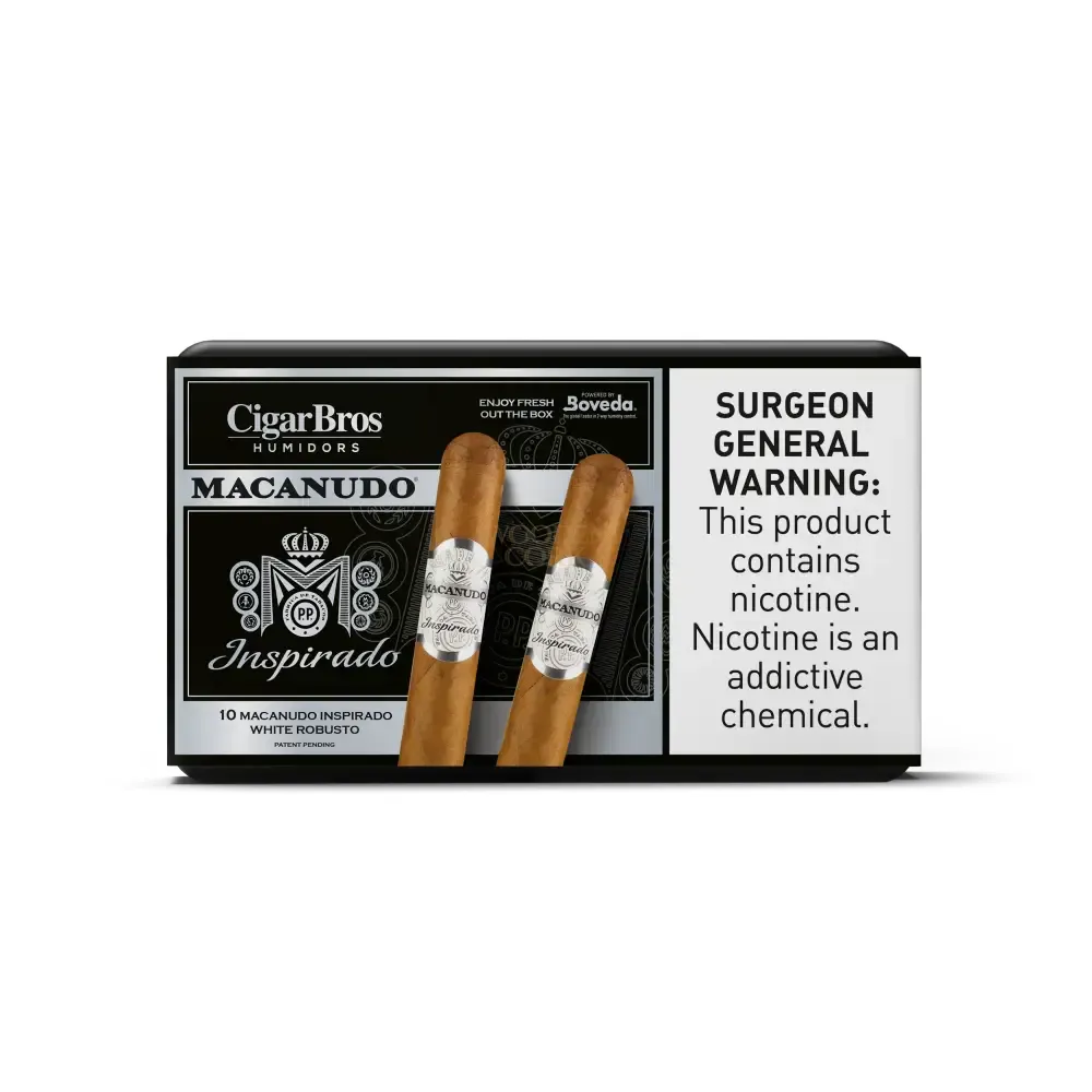 Macanudo Premium Cigars Set + Personal Humidor by CigarBros - Image 16