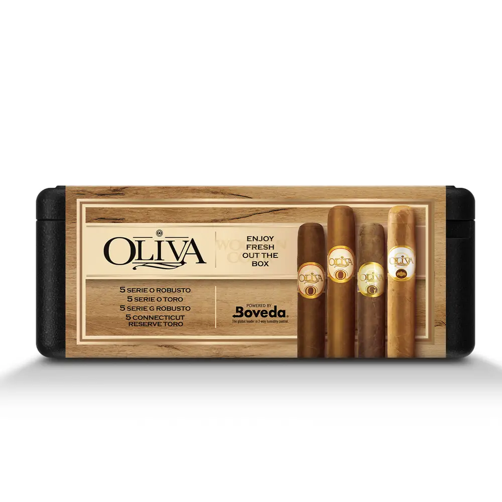 Oliva Variety Premium Cigars Set + Personal Humidor by CigarBros - Image 4
