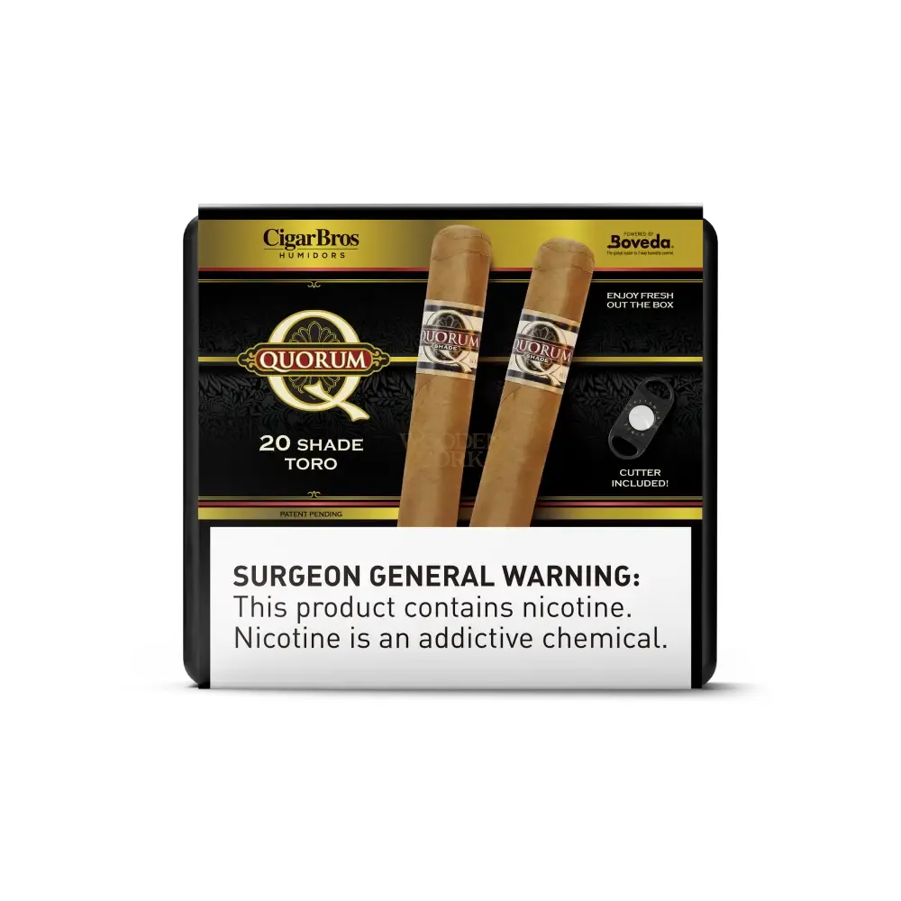 Quorum Premium Cigars Set + Personal Humidor by CigarBros - Image 17