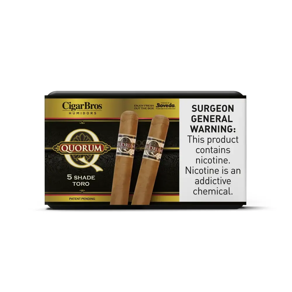 Quorum Premium Cigars Set + Personal Humidor by CigarBros - Image 18