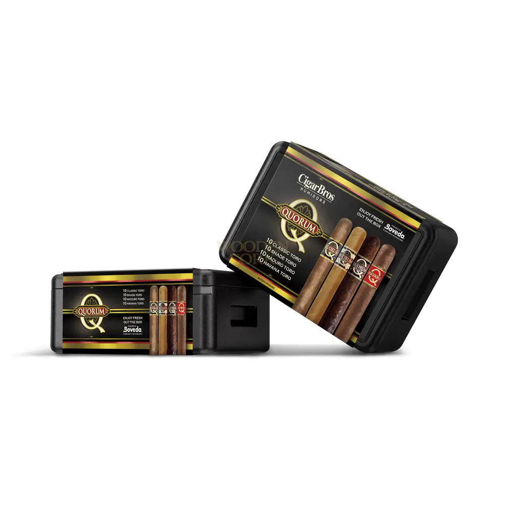 Quorum Premium Cigars Set + Personal Humidor by CigarBros - Image 6