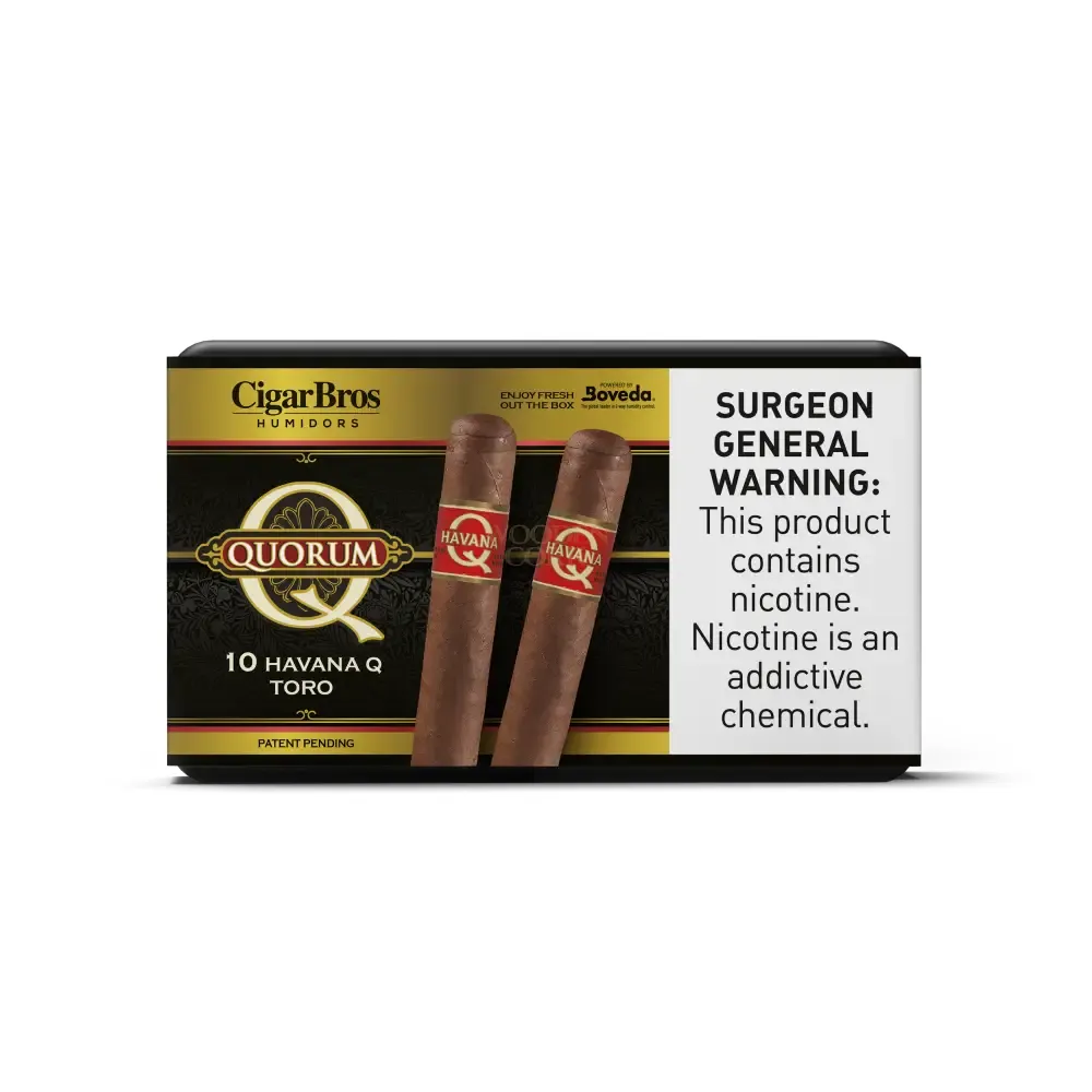 Quorum Premium Cigars Set + Personal Humidor by CigarBros - Image 7