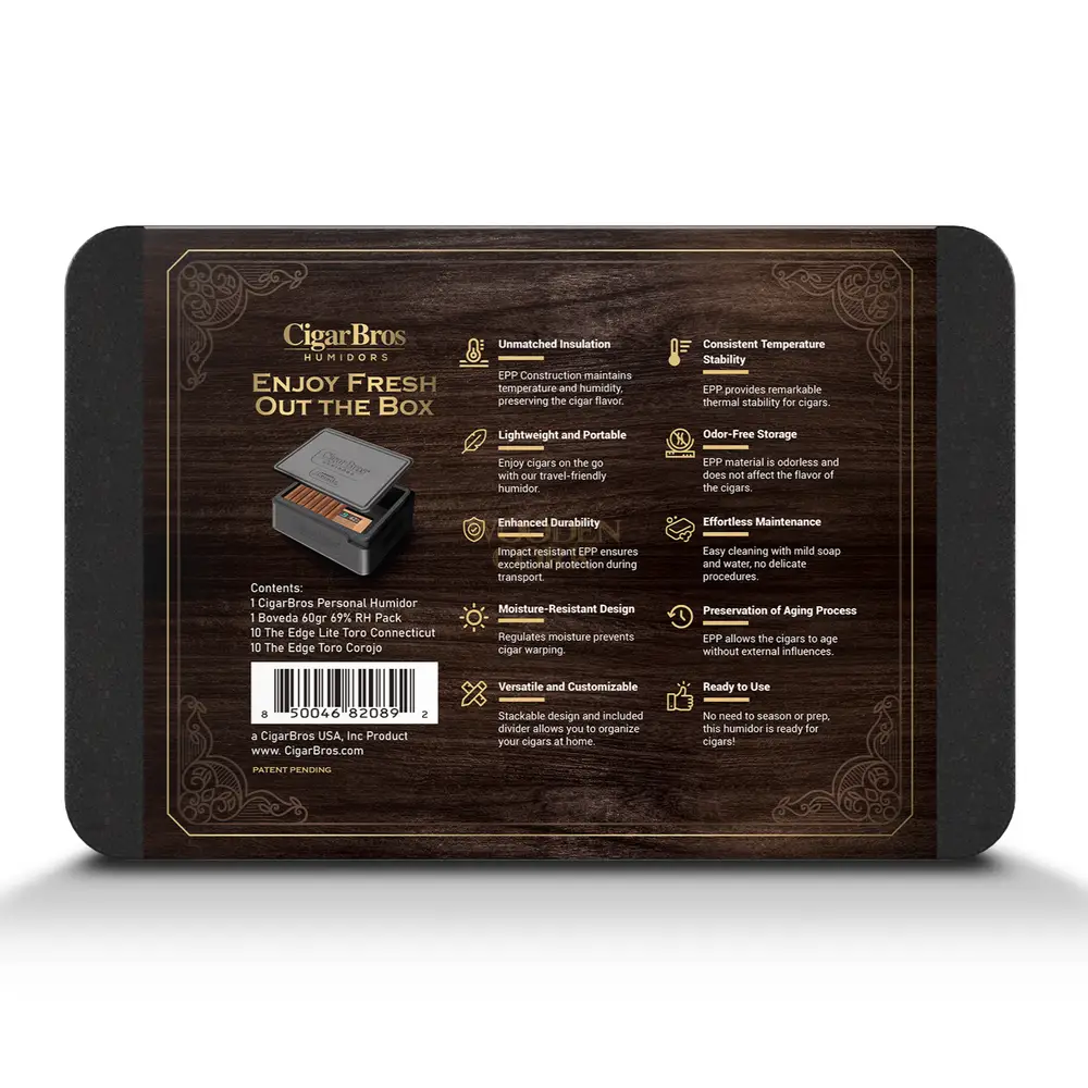 Rocky Patel Premium Cigars Set + Personal Humidor by CigarBros - Image 3