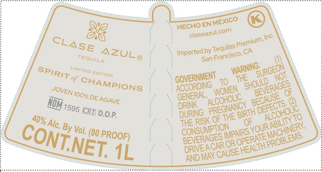 Clase Azul Tequila Spirit of Champions Limited Edition 2026 - Image 3