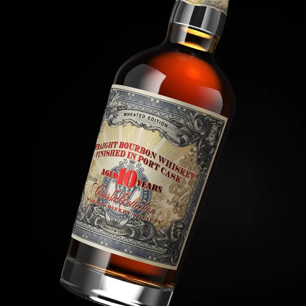 World Whiskey Society 10 Year Straight Bourbon Whiskey finished in Port Cask - Image 3