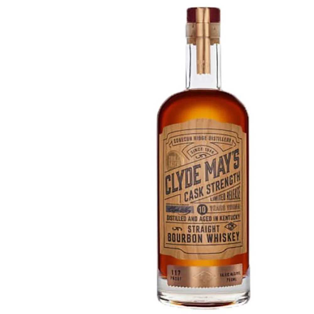 Clyde May’s Cask Strength 10 Year Old Bourbon