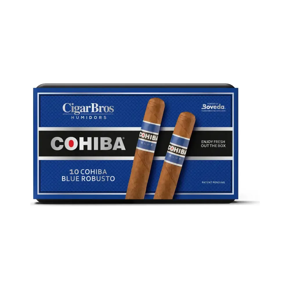 Cohiba Blue Premium Cigars Set + Personal Humidor by CigarBros - Image 15