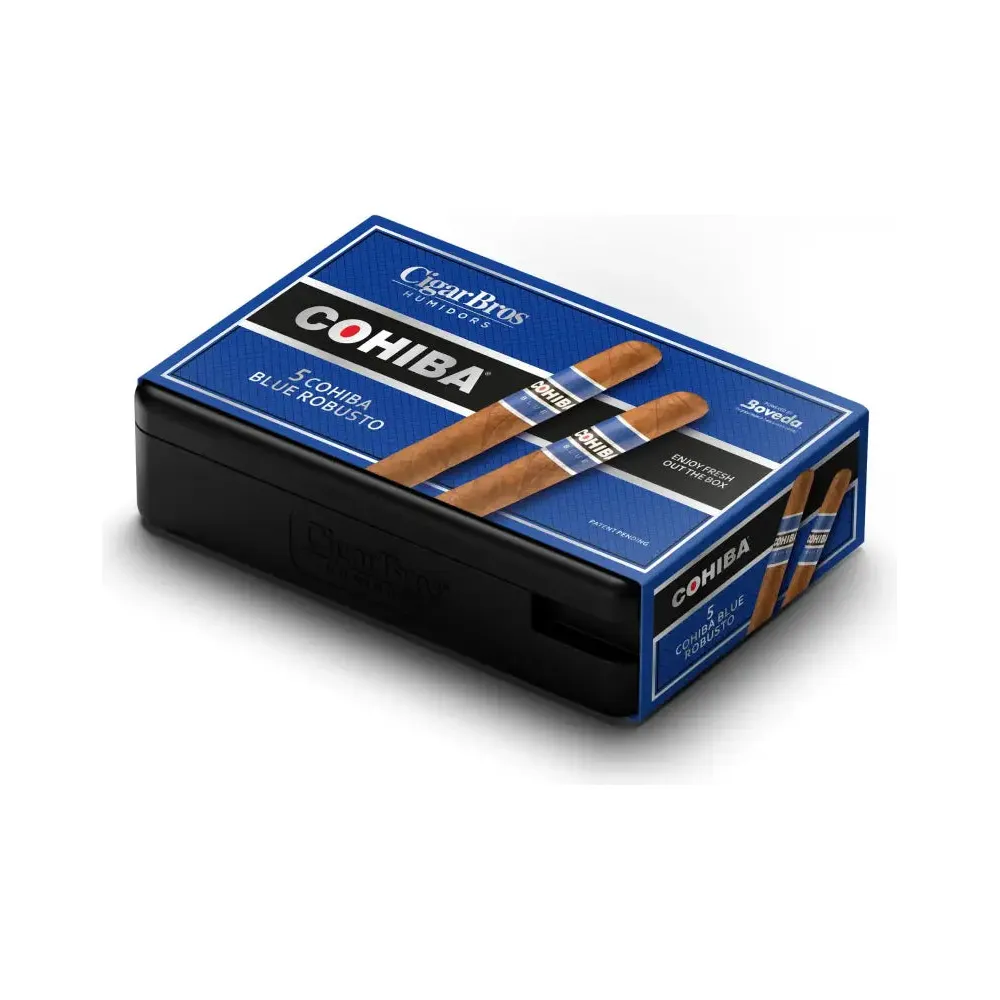 Cohiba Blue Premium Cigars Set + Personal Humidor by CigarBros - Image 19