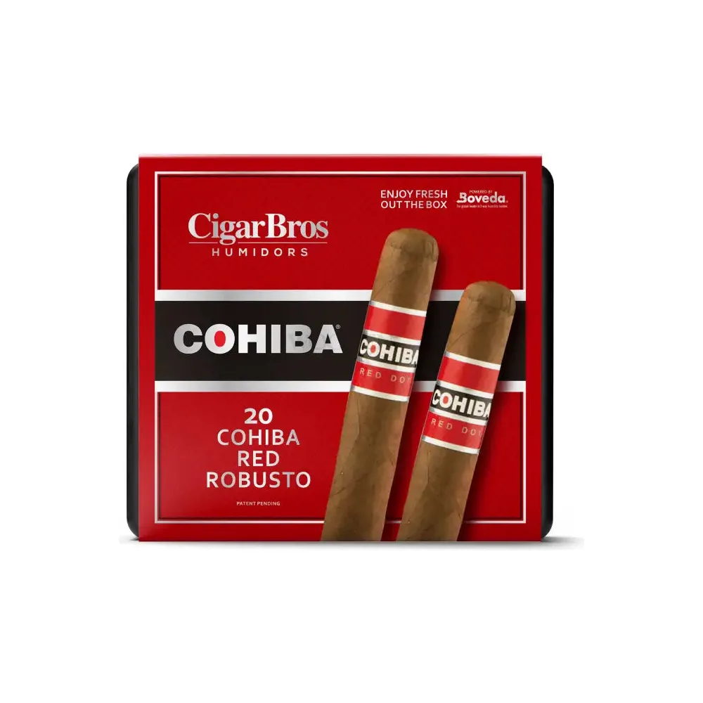 Cohiba Red Premium Cigars Set + Personal Humidor by CigarBros - Image 17