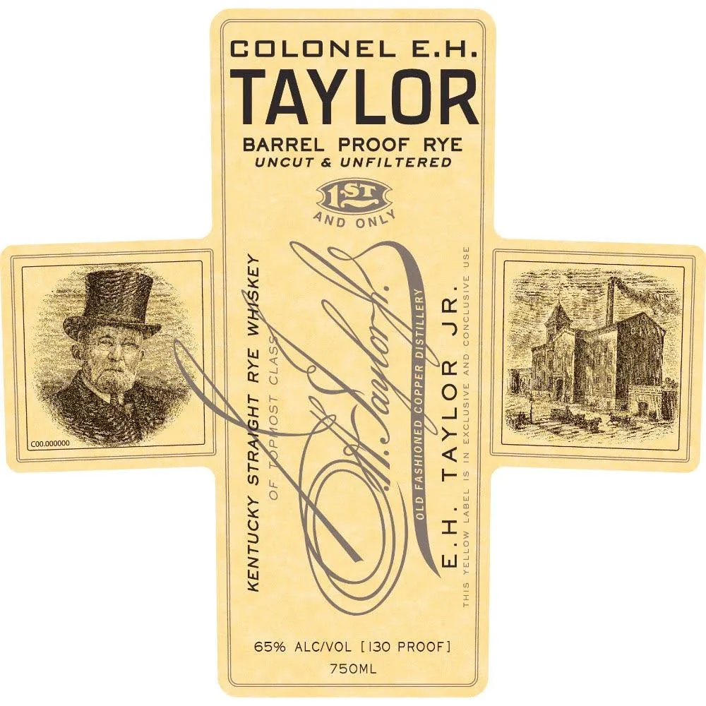 Colonel E.H. Taylor Barrel Proof Rye - Image 4