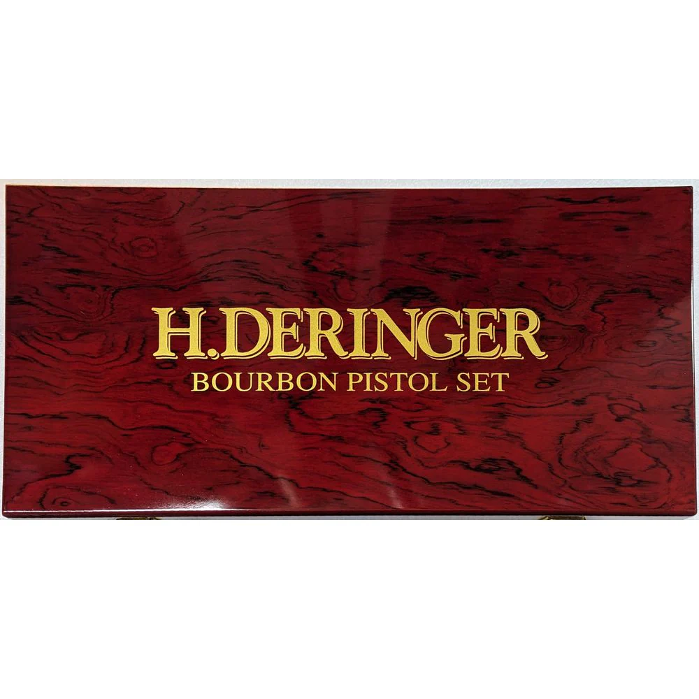 H.Deringer Bourbon Whiskey Pistol Set 2x200 ml - Image 2