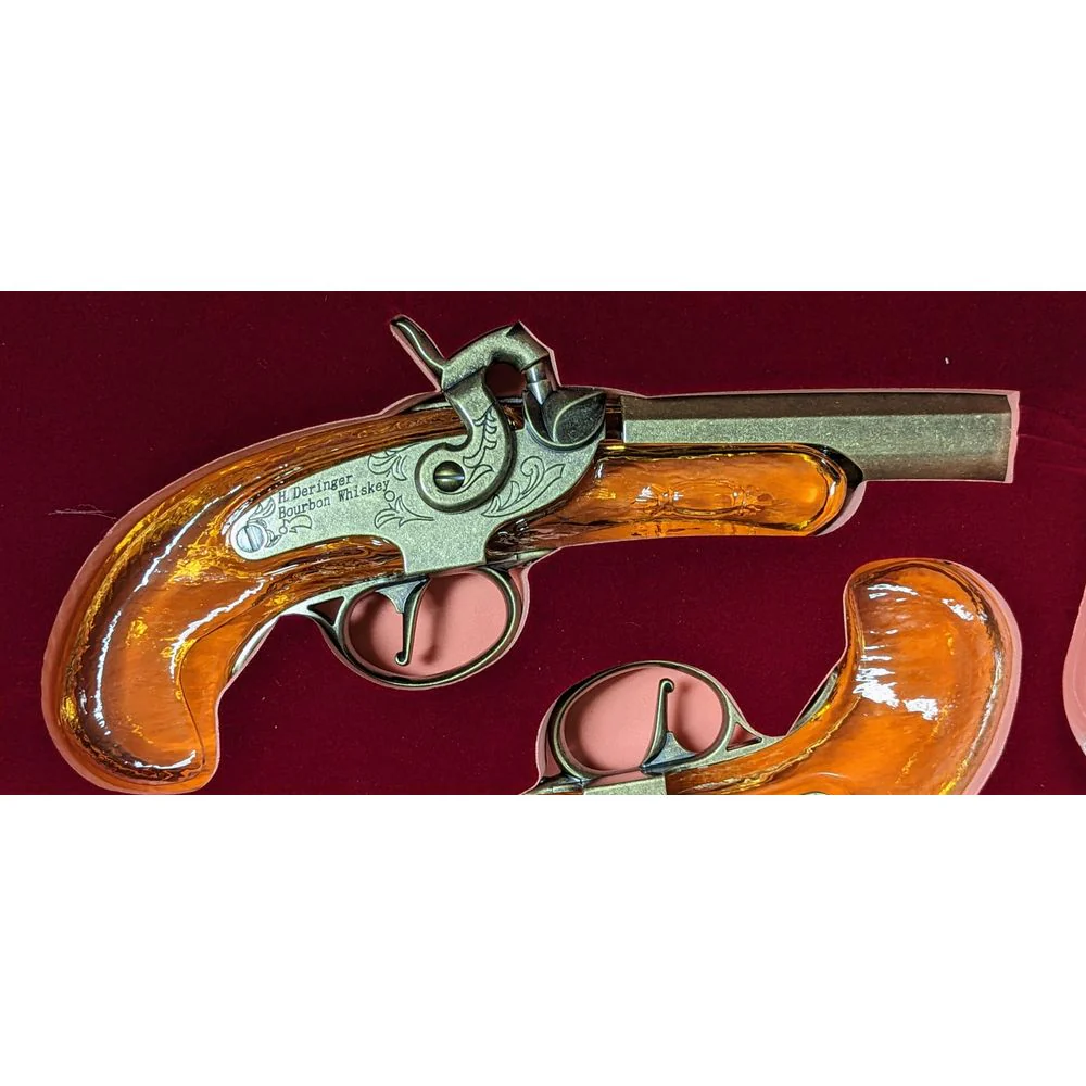 H.Deringer Bourbon Whiskey Pistol Set 2x200 ml - Image 5