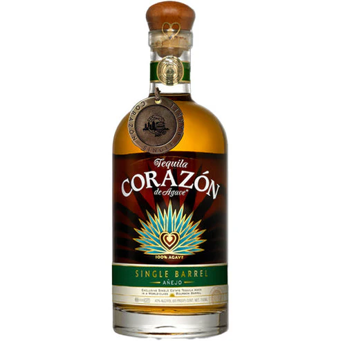 Corazon 'San Diego Barrel Boys' Single Barrel Anejo Tequila Aged in 1792 Bourbon Barrels