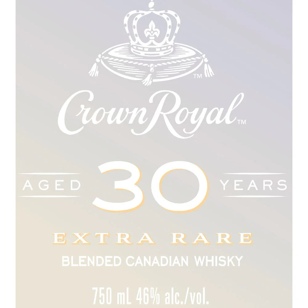 Crown Royal 30 Year Old Extra Rare Blended Whisky - Image 2
