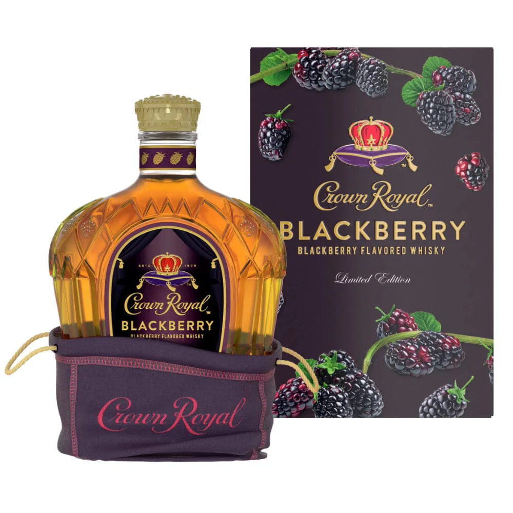 Crown Royal Blackberry Flavored Whisky 6 Pack - Image 2
