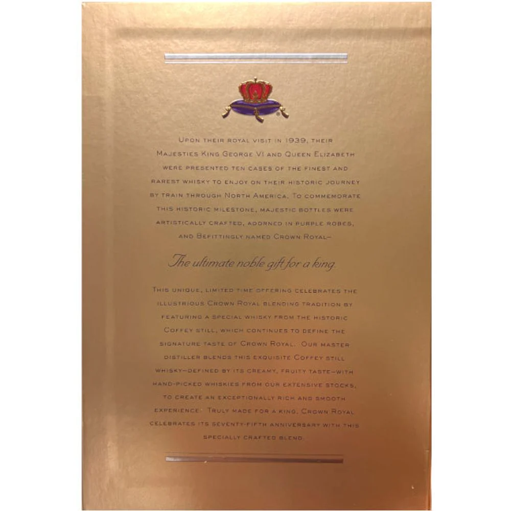 Crown Royal Monarch 75th Anniversary - Image 4