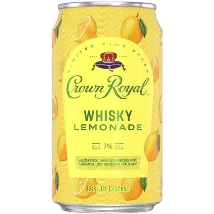Crown Royal Whiskey Lemonade Canned Cocktail 4pk