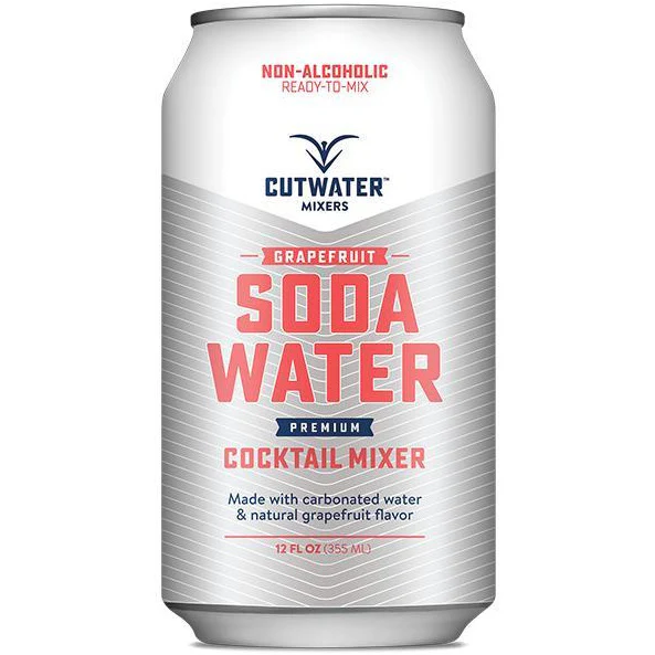 Cutwater Spirits Grapefruit Soda Water Mixer 4pk