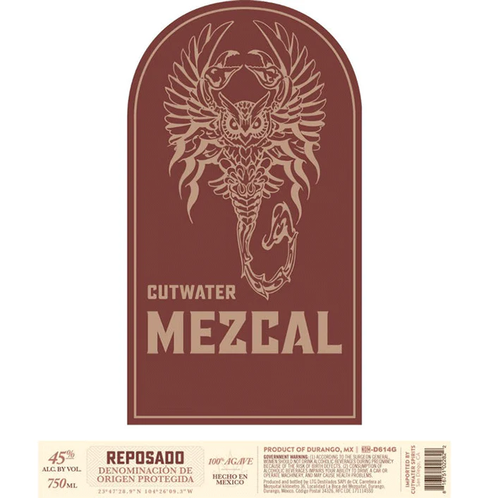 Cutwater Spirits Mezcal Reposado