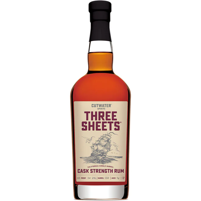Cutwater Spirits Three Sheets Cask Strength Rum