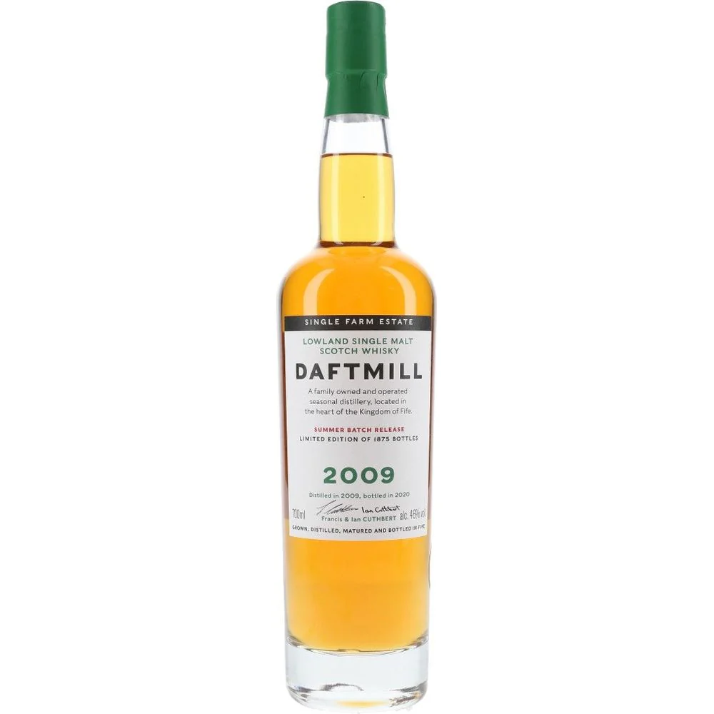 Daftmill Single Malt Scotch Summer Batch Release 2009 11 Year Single Farm Estate