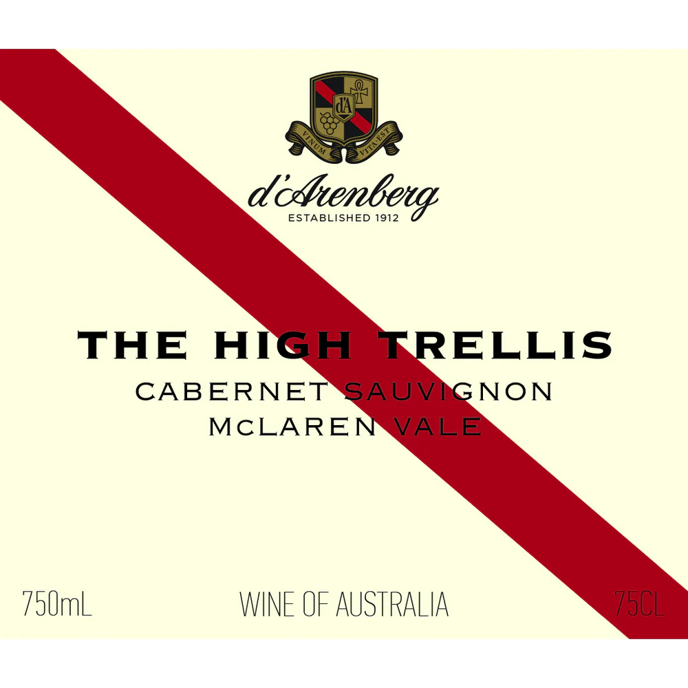 D'Arenberg High Trellis McLaren Vale Cabernet Sauvignon 750ml
