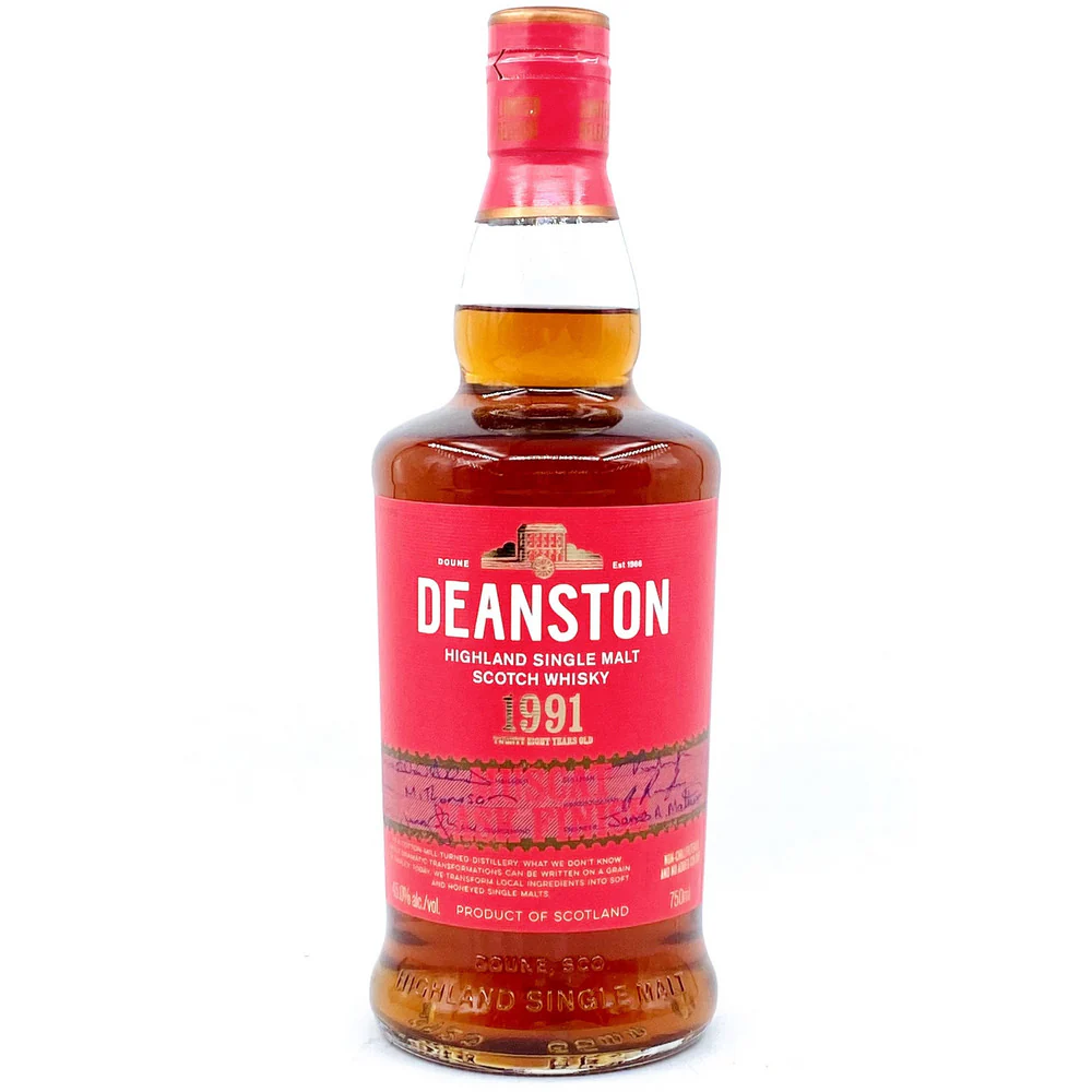 Deanston 28 Year Old Vintage 1991 Single Malt Scotch Whisky
