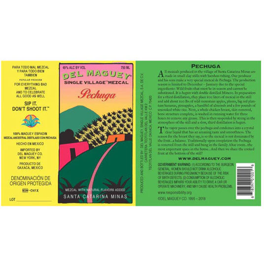 Del Maguey Pechuga Mezcal Tequila - Image 2