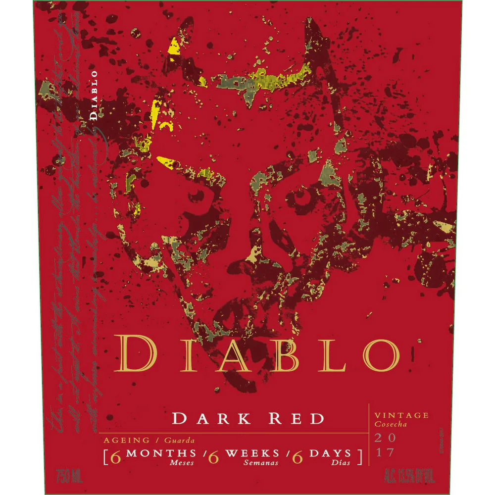 Diablo Maule Valley Dark Red Blend 750ml