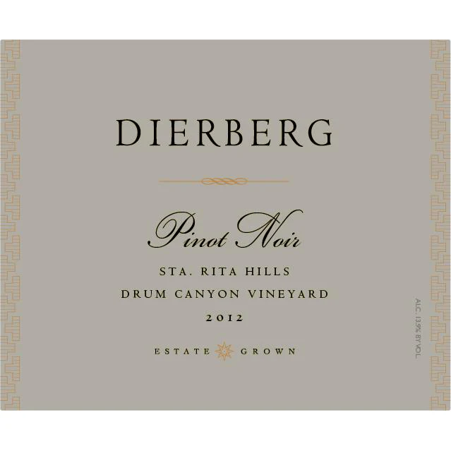 Dierberg Santa Rita Hills Drumm Canyon Pinot Noir 750ml