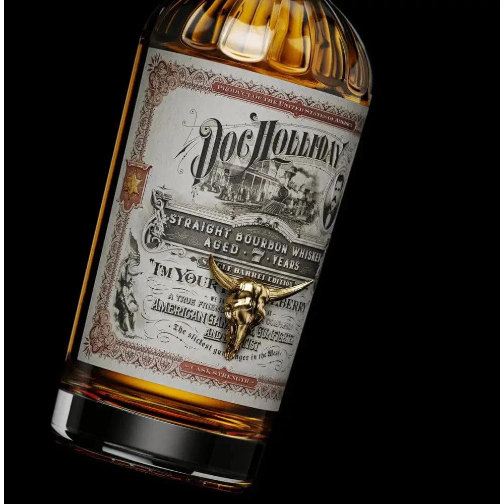 World Whiskey Society Doc Holliday 7 Year Straight Bourbon Whiskey - Image 6