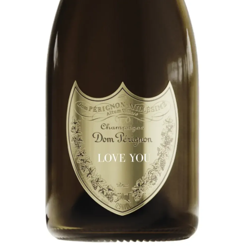 Dom Pérignon Brut Champagne "LOVE YOU" Shield - Image 2