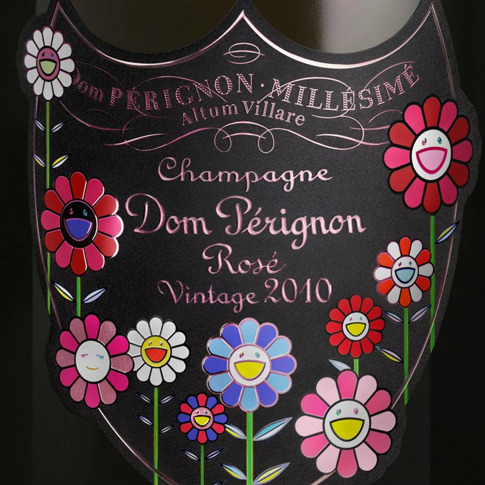Dom Pérignon Limited Edition Takashi Murakami Rosé 2010 - Image 2