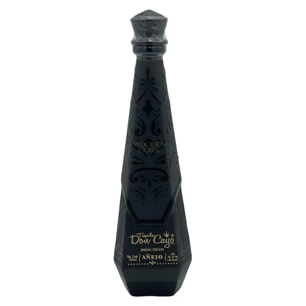 Don Cayo Tequila Anejo Ceramic Black 750mL
