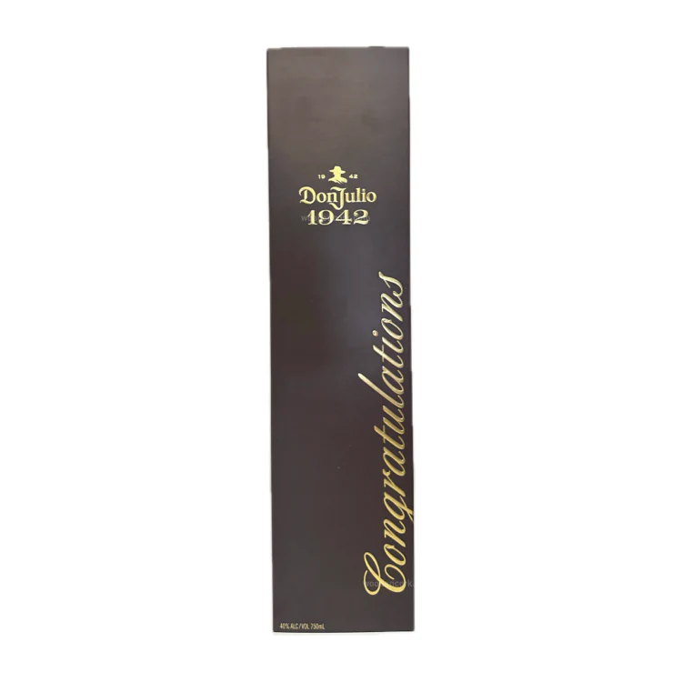 Don Julio 1942 "Congratulations" Special Edition Gift Box Sleeve - Image 2