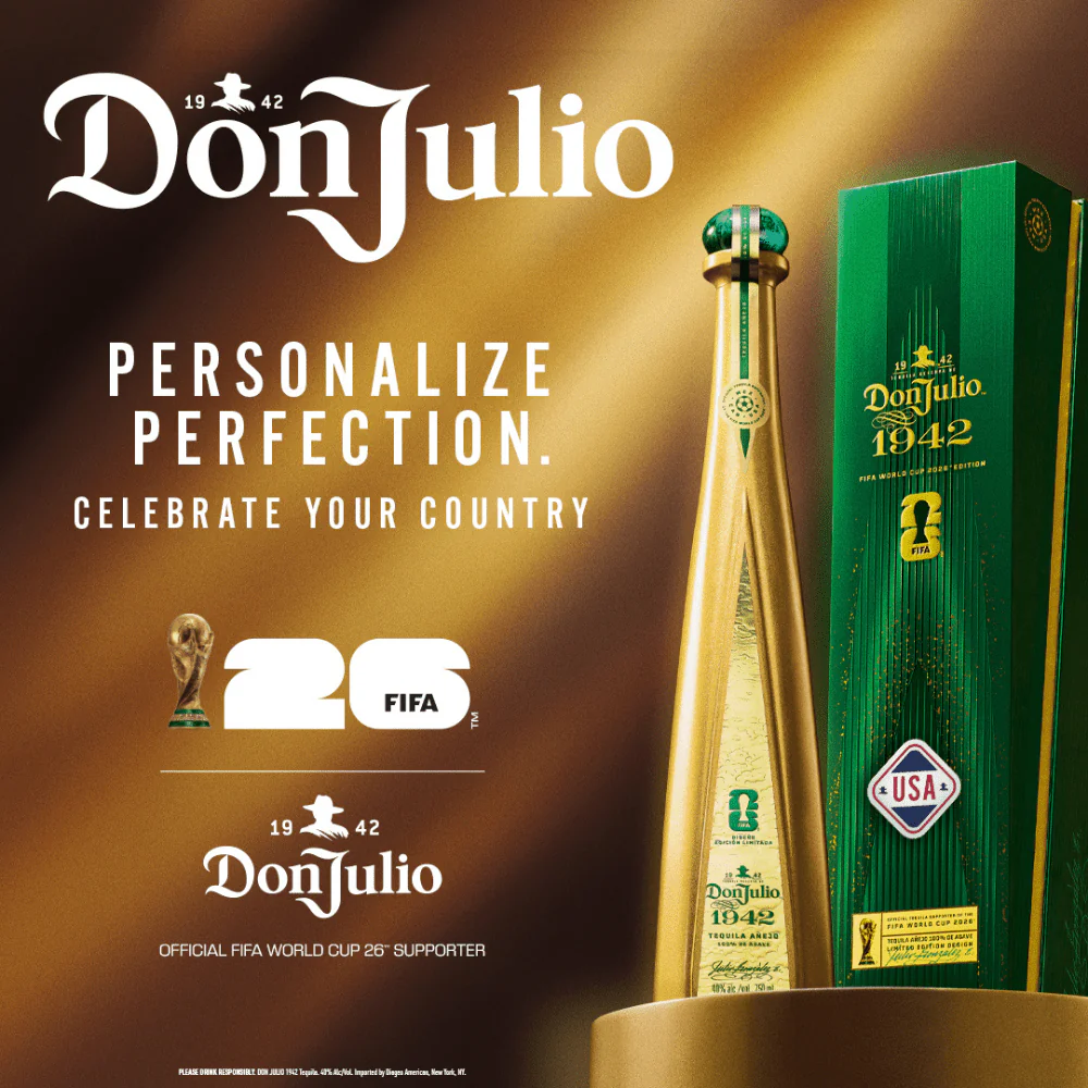 Don Julio 1942 FIFA World Cup 2026 Honor Your Country Sticker Limited Edition - Image 4