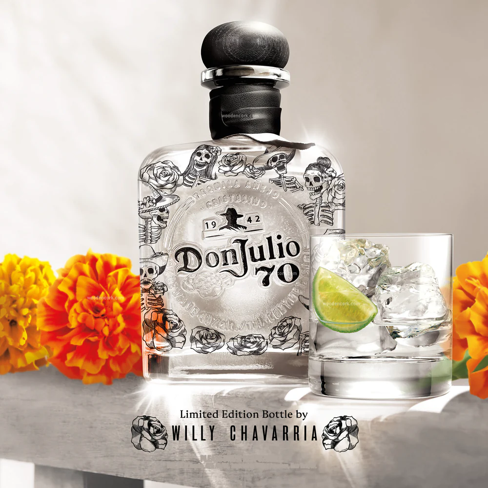 Don Julio x Willy Chavarria 70th Dia De Los Muertos Edition Anejo Tequila - Image 2