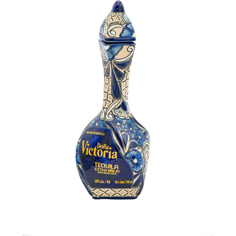 Doña Victoria Tequila Extra Anejo Blue Bottle 750ml