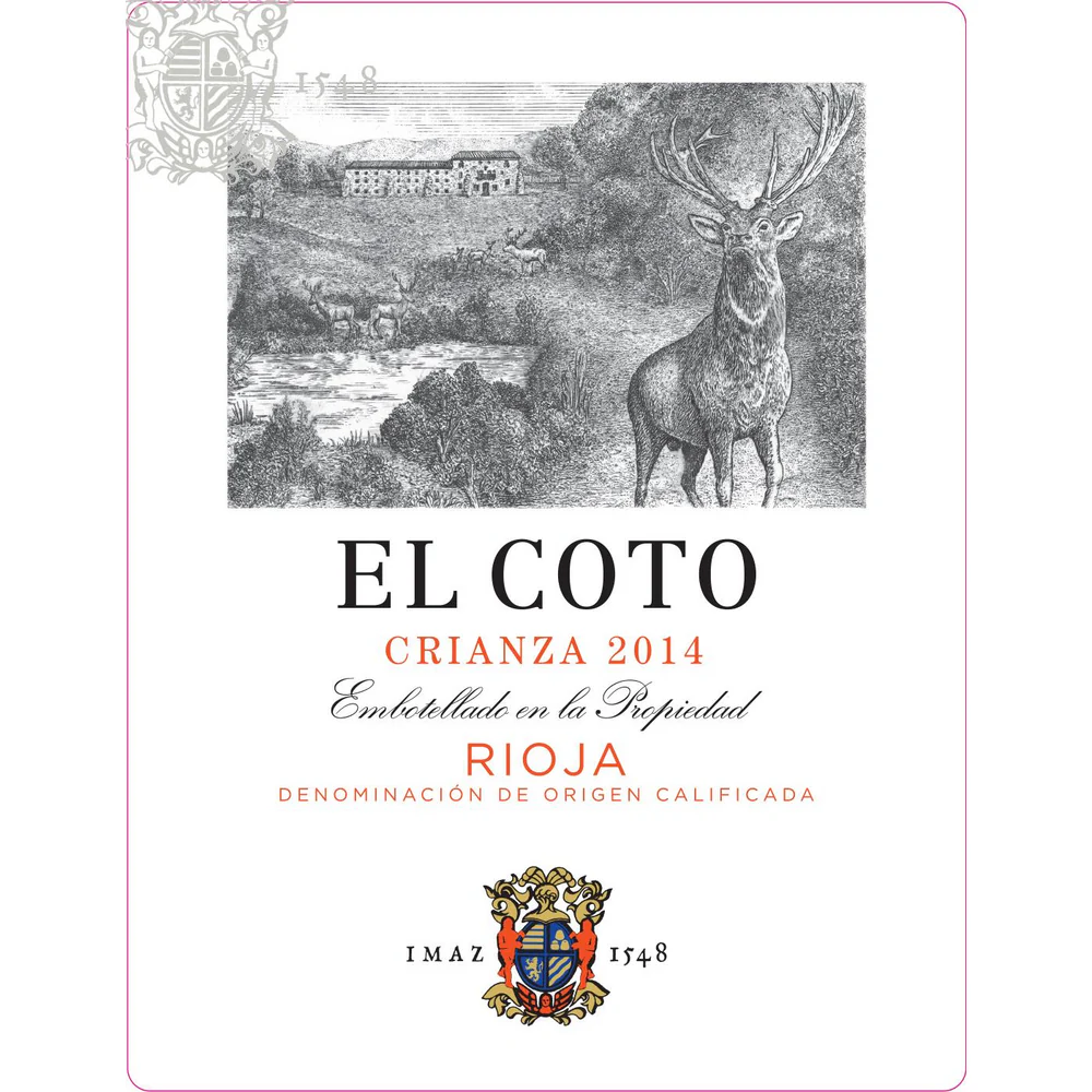 El Coto Crianza Rioja Tempranillo 750ml