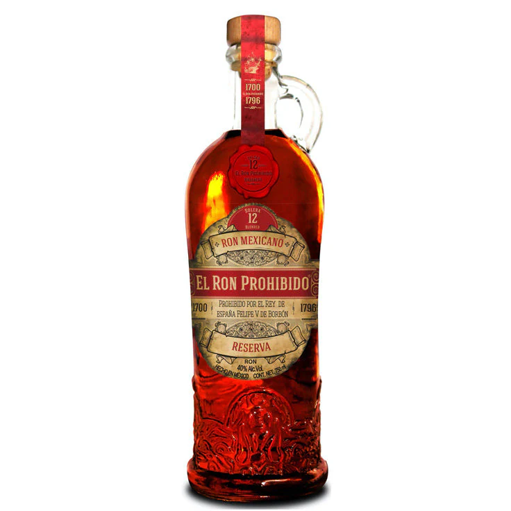 El Ron Prohibido Mexican Rum Reserva 12 Yr