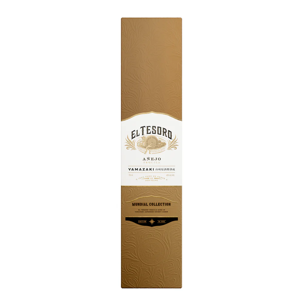 El Tesoro Mundial Anejo Yamazaki Edition Tequila 750ml - Image 3