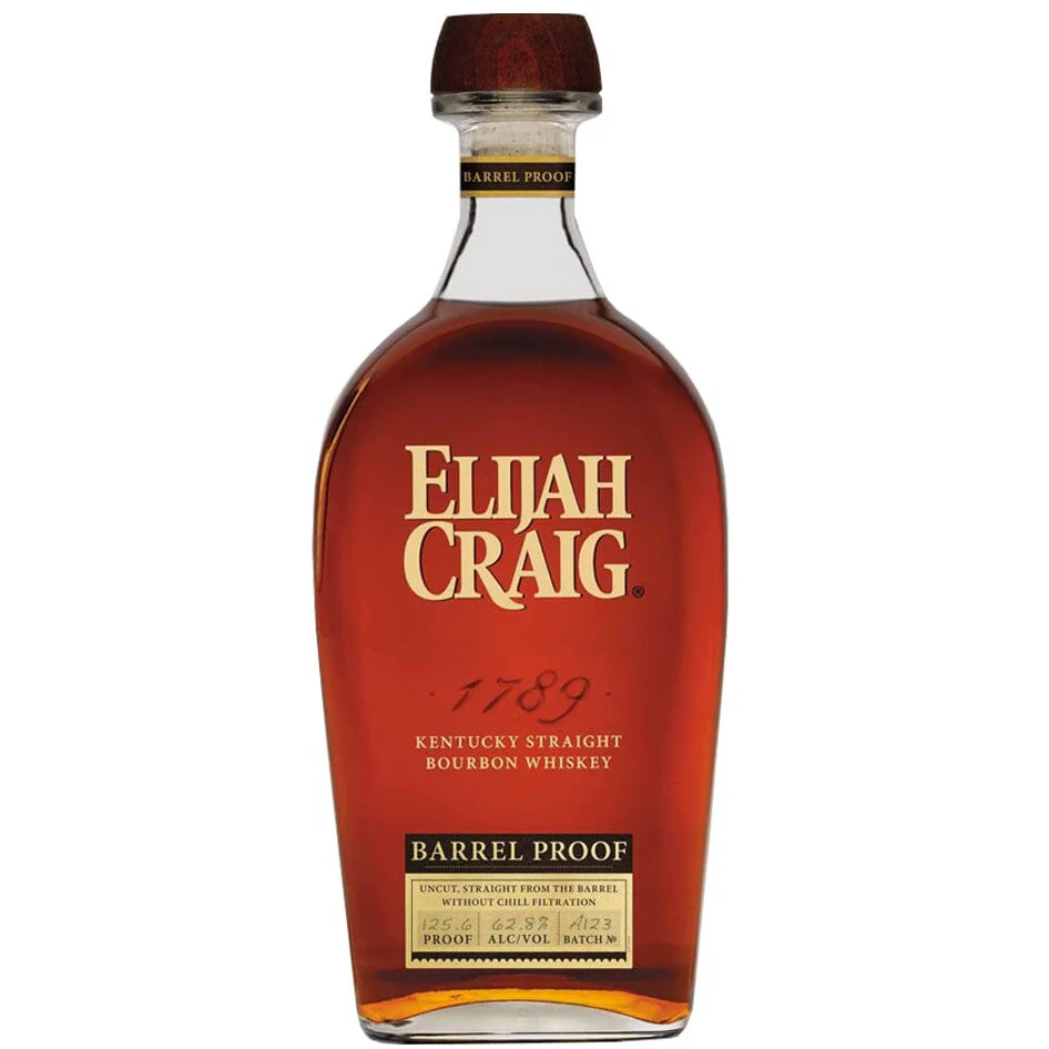Elijah Craig Barrel Proof Batch A123 125.6 Proof